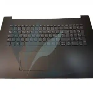 Clavier français avec repose-poignets gris foncé neuf d'origine Lenovo pour Lenovo Ideapad 320-17ABR