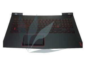 Clavier français avec repose-poignets noir neuf d'origine Lenovo pour Lenovo Legion Y520-15IKBM (attention, version pour modèles 80YY)