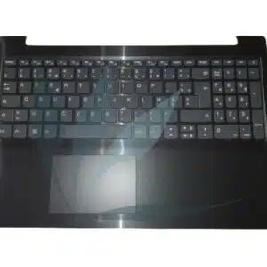 Clavier français avec repose-poignets noir neuf d'origine Lenovo pour Lenovo Ideapad S145-15API