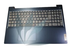 Clavier français avec plasturgie repose-poignets noire neuf d'origine Lenovo pour Lenovo Ideapad 3 15ADA05 Type 81W1