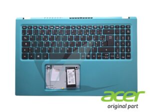 Clavier français avec repose-poignets bleu neuf d'origine Acer pour Acer Aspire A315-35
