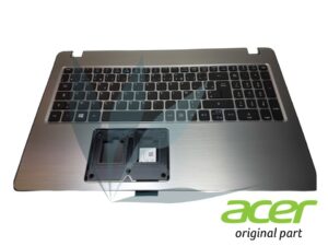 Clavier français avec repose-poignets argent rétro-éclairé neuf d'origine Acer pour Acer Aspire F5-573G