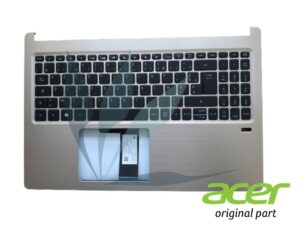 Clavier français rétro-éclairé avec repose-poignets or neuf d'origine Acer pour Acer Swift SF315-52G