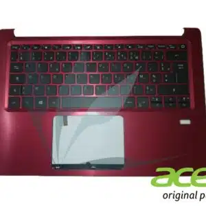 Clavier français avec repose-poignets rouge neuf d'origine Acer pour Acer Swift SF314-54
