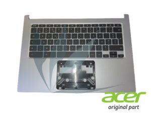 Clavier français avec repose-poignets gris neuf d'origine Acer pour Acer Chromebook CB514-1H