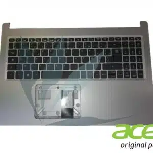 Clavier français avec repose-poignets argent neuf d'origine Acer pour Acer Aspire A515-54