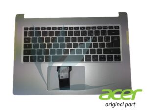 Clavier français rétro-éclairé avec repose-poignets argent neuf d'origine Acer pour Acer Aspire A514-52G