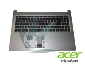 Clavier français rétro-éclairé avec repose-poignets argent neuf d'origine Acer pour Acer Aspire A515-55G
