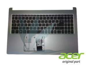 Clavier français avec repose-poignets argent neuf d'origine Acer pour Acer Aspire A315-23