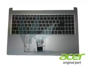 Clavier français avec repose-poignets argent neuf d'origine Acer pour Acer Aspire A315-23
