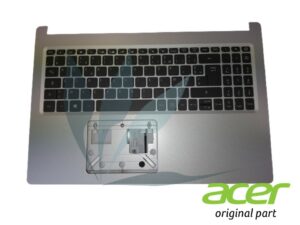 Clavier français rétro-éclairé avec repose-poignets argent neuf d'origine Acer pour Acer Aspire A515-44