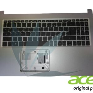 Clavier français rétro-éclairé avec repose-poignets argent neuf d'origine Acer pour Acer Aspire A515-44G