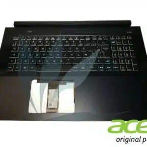 Clavier français rétro-éclairé avec repose-poignets noir neuf d'origine Acer pour Acer Predator Helios PH317-53
