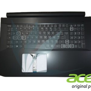 Clavier français rétro-éclairé avec repose-poignets noir neuf d'origine Acer pour Acer Aspire Nitro AN517-41