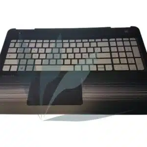 Clavier français rétro-éclairé avec repose-poignets gris foncé neuf d'origine HP pour HP Pavilion 15-BC SERIES