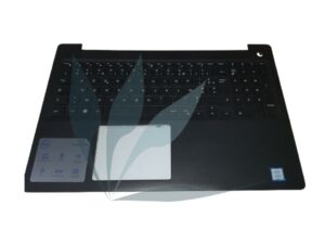 Clavier français avec plasturgie repose-mains noire neuf pour Dell Vostro 3590