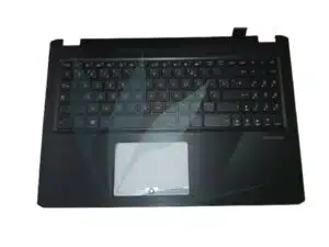 Clavier français rétro-éclairé avec repose poignets noir neuf d'origine Asus pour Asus FX570ZD