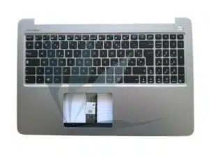 Clavier français avec repose-poignets gris neuf d'origine Asus pour Asus K501UX