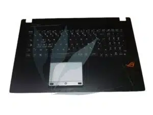 Clavier français rétro-éclairé avec plasturgie repose-poignets noire neuf d'origine Asus pour Asus GL753VE