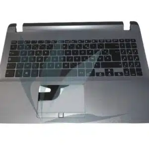 Clavier français avec repose-poignets gris neuf d'origine Asus pour Asus X507MA