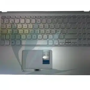 Clavier français avec plasturgie repose-poignets argent neuf d'origine Asus pour Asus X512JA