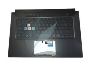 Clavier français rétro-éclairé avec plasturgie repose-poignets noir neuf d'origine Asus pour Asus TUF516P