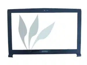 Plasturgie tour d'écran noire neuve pour MSI GE62