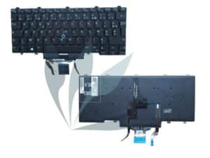 Clavier français neuf d'origine Dell pour Dell Latitude 7490