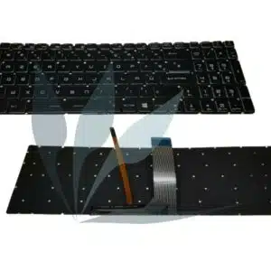 Clavier français neuf pour MSI GP72VR (clavier seul à sertir )