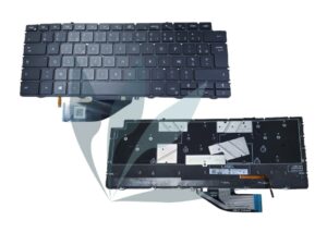 Clavier français neuf d'origine Dell pour Dell XPS 13 9310 (attention clavier pour les modèles 9310 2 en 1 uniquement)