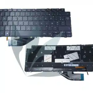 Clavier français neuf d'origine Dell pour Dell XPS 13 9310 (attention clavier pour les modèles 9310 2 en 1 uniquement)