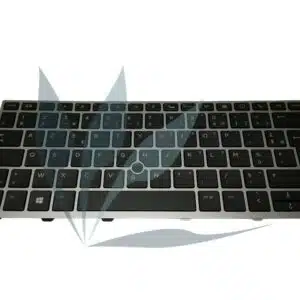 Clavier français rétro-éclairé neuf pour HP Elitebook 830 G5