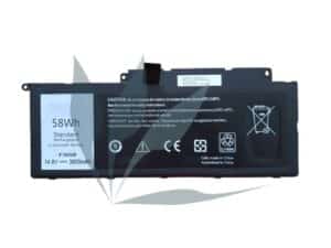Batterie 57-72Wh, Li-ion, 14.8V, 3900mAh compatible neuve pour Dell Inspiron 7746