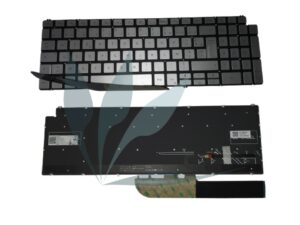 Clavier français rétro-éclairé neuf d'origine Dell pour Dell Inspiron 7506 2-en-1