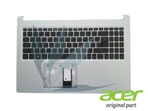 Clavier français rétro-éclairé avec repose-poignets argent neuf d'origine Acer pour Acer Aspire A515-54