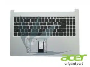 Clavier français rétro-éclairé avec repose-poignets argent neuf d'origine Acer pour Acer Aspire A515-54