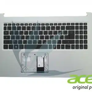 Clavier français rétro-éclairé avec repose-poignets argent neuf d'origine Acer pour Acer Aspire A515-54G