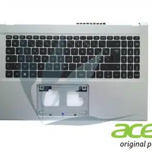Clavier français avec plasturgie repose-poignets grise neuf d'origine Acer pour Acer Aspire A315-59