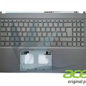 Clavier français rétro-éclairé avec plasturgie repose-poignets grise neuve d'origine Acer Aspire A515-47