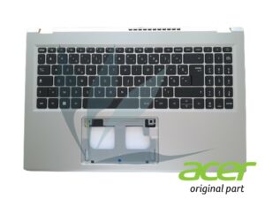 Clavier français avec plasturgie repose-poignets argent neuf d'origine Acer pour Acer Aspire A315-24P