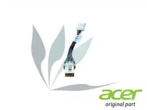 Connecteur d'alimentation carte mère sur câble 65W  neuf d'origine Acer pour Acer Aspire A515-48M