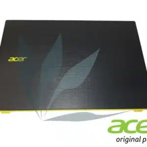 Capot supérieur écran noir avec cache-charnières jaunes neuf d'origine Acer pour Acer Aspire E5-532