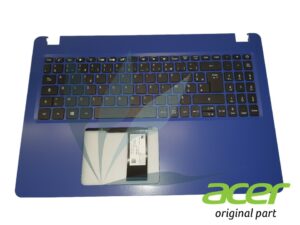 Clavier français avec repose-poignets bleu neuf d'origine Acer pour Acer Aspire A315-56