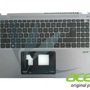 Clavier français rétro-éclairé avec plasturgie repose-poignets grise neuf d'origine Acer pour Acer Swift SFX16-52G