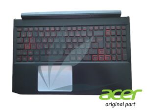 Clavier français rétro-éclairé avec plasturgie repose-poignets noir neuf d'origine Acer pour Acer Aspire Nitro AN515-57