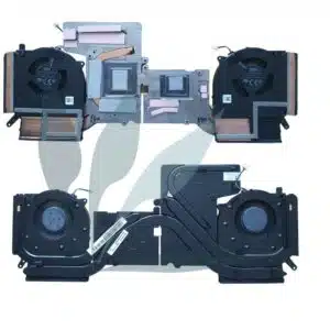 Bloc ventilateurs VGA et CPU avec dissipateurs thermiques neuf d'origine Lenovo pour Lenovo Legion 5 Pro-16ACH6H