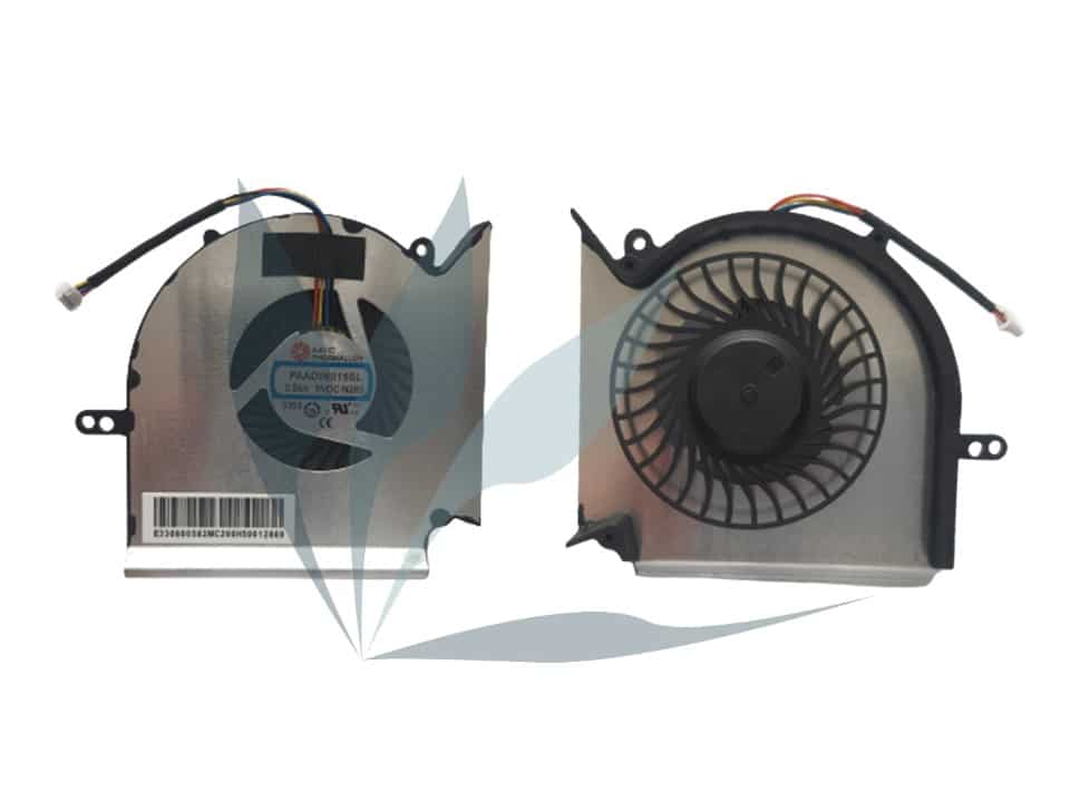 Ventilateur CPU (processeur) neuf pour MSI GL75 9SD - Pièce PC Portable --  Toutes les pièces pour ordinateurs portable