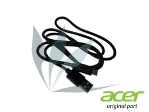 Câble type micro-USB 80cm noir neuf d'origine Acer pour Acer Iconia B3-A20B