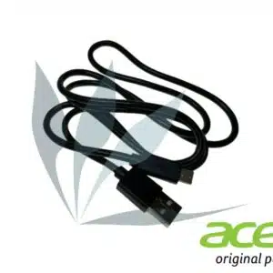 Câble type micro-USB 80cm noir neuf d'origine Acer pour Acer Iconia B3-A40