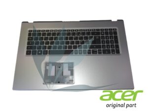 Clavier français avec repose-poignets argent neuf d'origine Acer pour Acer Aspire A517-52G